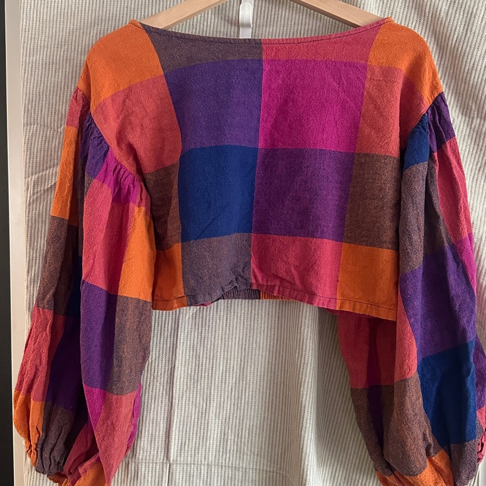 Rujuta Sheth Elizabeth Aurora Chex Top